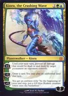 [神話R]：【FOIL】Kiora，the Crashing Wave/荒ぶる波濤、キオーラ
