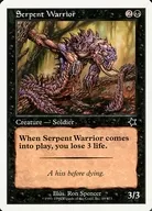 88/173[C]：【S99】Serpent Warrior/蛇人間の戦士