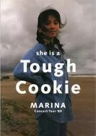 <<パンフレット(ライブ)>> パンフ)MARINA Concert Tour’89 she is a Tough Cookie